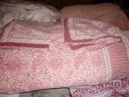 1 QUEEN SIZE DUVET COVER WITH PILLOW SHAMS