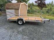 11x5 1/2 Mission aluminum trailer 