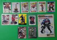 13 Patrick Roy hockey cards - Base/Inserts/Jumbo..