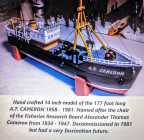 Model of the A.T. CAMERON 1958 - 1981