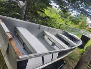 14ft aluminum boat and trailer  - Photo 1 of 2