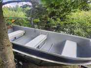 14ft aluminum boat and trailer  - Photo 1 of 2