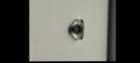 14K White Gold Ring with 1.5K Black Diamond - Photo 1 of 3