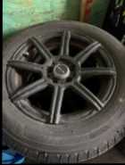 15” alloy wheels and tires 195/65R15