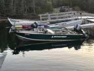 16-1/2 ft boat motor and trailer package - Photo 1 of 5