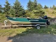 16-1/2 ft boat motor and trailer package - Photo 3 of 5