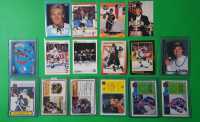 16 Wayne Gretzky hockey cards - 1980 to 2016