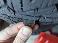 16" Winter Tires with Rims and Winter Lugs - Photo 4 of 9