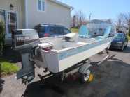 For Sale 16ft Boat with Motor and Trailer - Photo 1 of 7