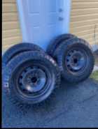17" Winter Studded Tires and Rims