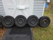 P185/65R15 mud and tires and rims for 2022 Kia Rio - Photo 3 of 4