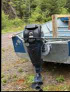 18ft Aluminum Boat with Motor - Photo 3 of 4