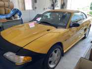 1998 Yellow Mustang GT 