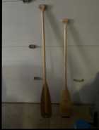2 Canoe paddles for sale
