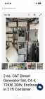 2 ea. CAT Diesel Generator Set, C4.4, 72kW, 208v,  - Photo 4 of 9