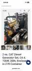 2 ea. CAT Diesel Generator Set, C4.4, 72kW, 208v,  - Photo 7 of 9