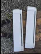 2 Industrial baseboard heaters 30"new 