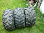 2 MAXXIS ATV TIRES 25X10:00-12 NHS 57K