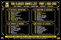 2 PLAYER HANDHELD GAMING UNIT, WITH 500 GAMES - Photo 4 of 6