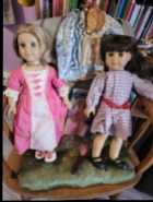 2 Retired American Girl dolls