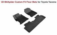 2 Sets Of Floor Mats For Toyota Tacoma TRD Sport