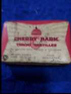$15 FIRM::: a vintage tin for Cherry Bark Medicate