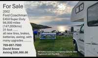 2002 Ford Coachman RV Class C Motorhome