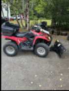 2004 Suzuki Vinson 500 with Plow