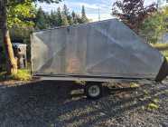 2005 Remeq 8x10 double enclosed trailer  - Photo 2 of 7