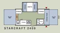 2005 StarCraft pop up camper