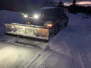 2006 GMC Sierra with Sno-way Blade