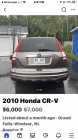 For sale a 2010 CRV comes with inspection