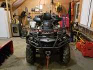 2015 Can Am Outlander Max XT 1000 w/ Tracks