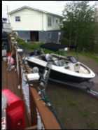 It has only 11 hours on the water. It comes complete ...