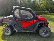 Fully enclosed, spare tire rack, spare tire and rim, ...