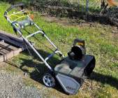 SNOW Thrower, electric, used 4 times, moving and don't ...
