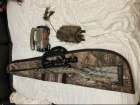22/250 rifle and scope coyote hunting package