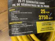 25 Foot Generator Extension Cord - Photo 2 of 3