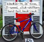 26" tire bicycles ready to ride today. - Photo 3 of 10