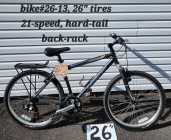 26" tires, 18-speed, unisex street bike - Photo 20 of 28