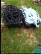 3/4 Black and Green Rope 