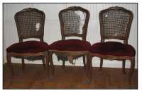 3 Antique Accent Chairs , $100 Total for all 3 .