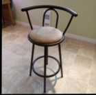 3 Bar Stools and Bistro Table - Photo 2 of 3