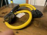 3 FOOT TW0 WAY GENERATOR Y-ADAPTER