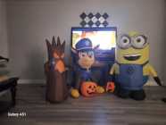 3 halloween inflatables 