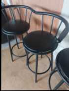 3 Swivel Bar Stools - Photo 1 of 3