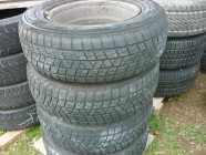 4 17IN. BRIDGESTONE TIRES ON 5 LUG RIMS OFF SANTA 