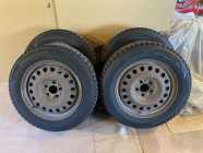    4  225/60R17 winter tires and rims  - Photo 1 of 5