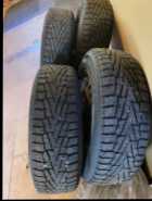    4  225/60R17 winter tires and rims  - Photo 2 of 5