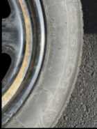 4 Firestone Winterforce tires on rims - Photo 1 of 3